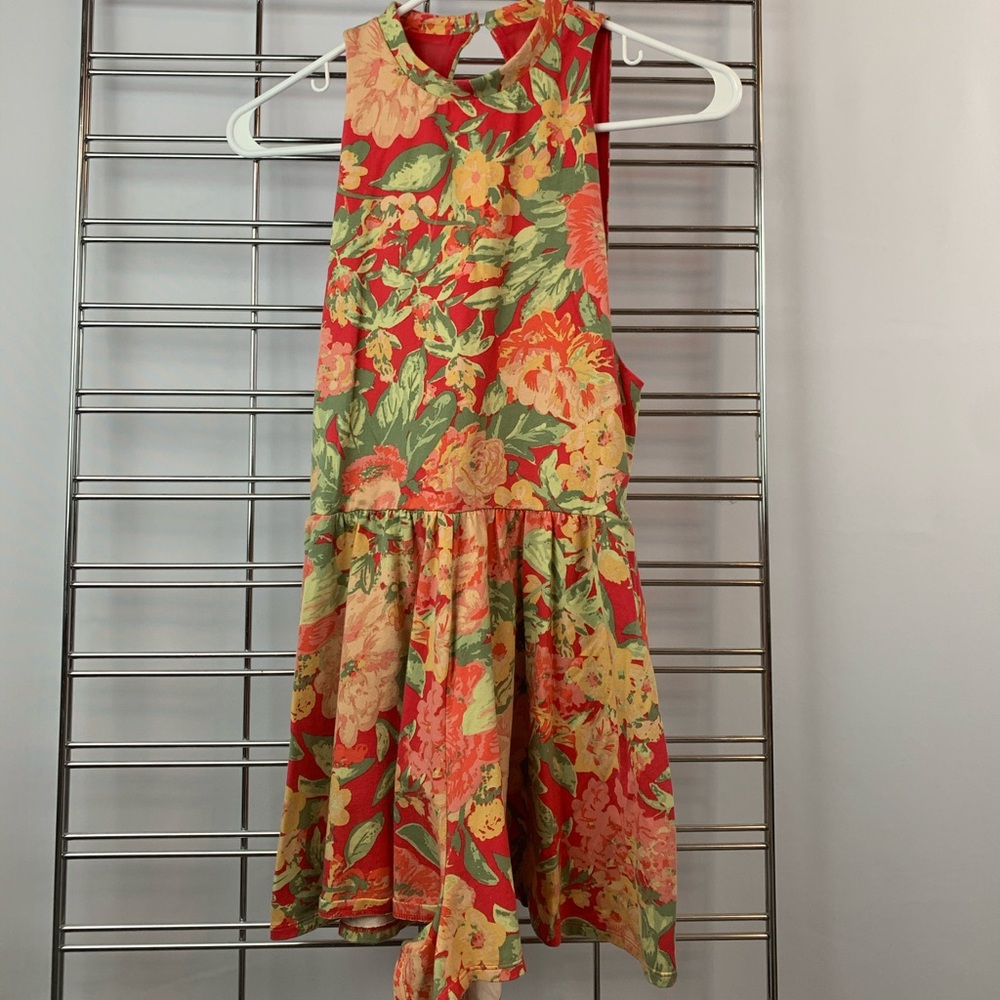 Floral urban outfitters romper